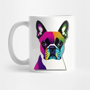 Pop Art Boston Terrier Mug